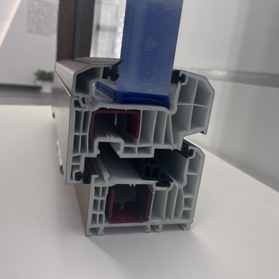 GKBM 90 UPVC Passive Window Profiles 3.0mm Thickness UV Resistant