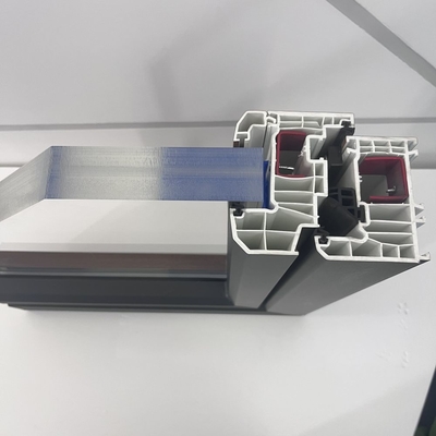 GKBM 90 UPVC Passive Window Profiles 3.0mm Thickness UV Resistant